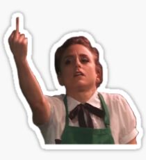 The Guy Who Didn’t Like Musicals — Emma Flip Off Sticker
