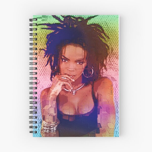 Item preview, Rainbow magical vibes of Lauryn Hill - digital paint by Iona Art Digital designed and sold by IonaArtDigital.