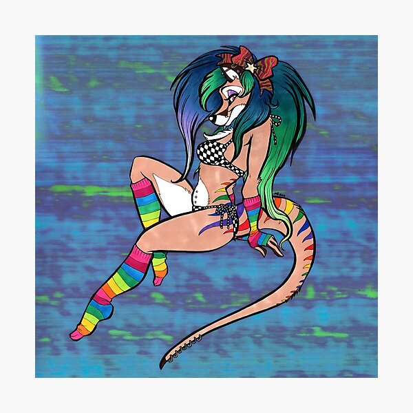 Beach Terrie Photographic Print
