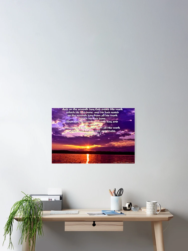 Thumbnail 2 of 3, Poster, He Rested designed and sold by Timothy Bell.