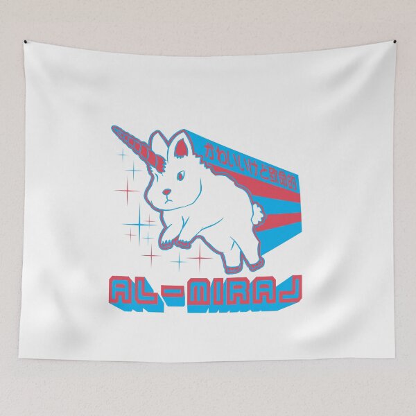 Item preview, Al-Miraj Rabbit Unicorn Bunicorn Monster designed and sold by therealsadpanda.