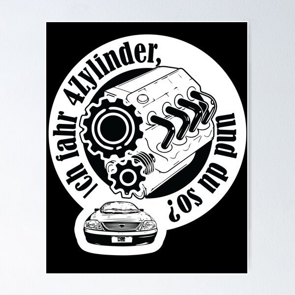 Item preview, Car engine 4 cylinder gift designed and sold by HSGDesignz.