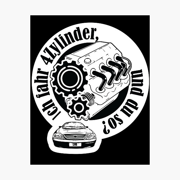 Item preview, Car engine 4 cylinder gift designed and sold by HSGDesignz.