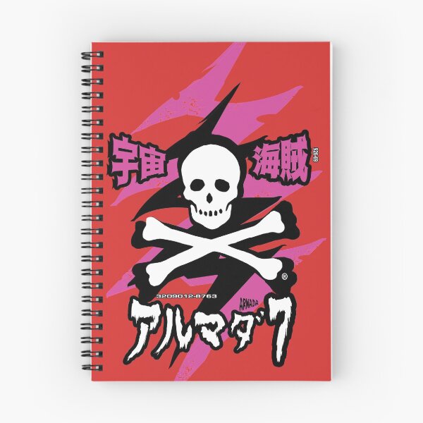 Item preview, Space Pirate - pink extra scary version  designed and sold by Ghost Bunny Design.