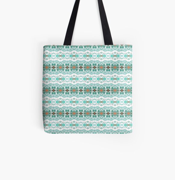 textile, pattern, abstract, decoration, design, illustration, repetition, art, wool, fashion All Over Print Tote Bag