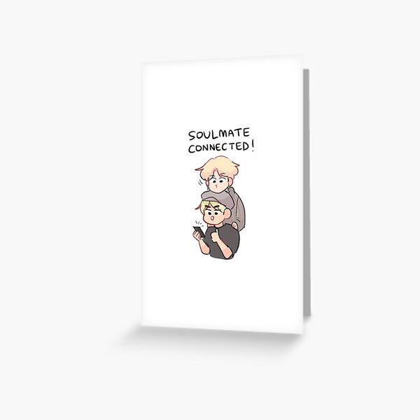 BTS: VERBUNDENE SOULMATES! Grußkarte