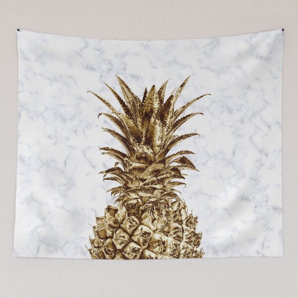 Item preview, Pretty gold pineapple  designed and sold by NaughtyCat.