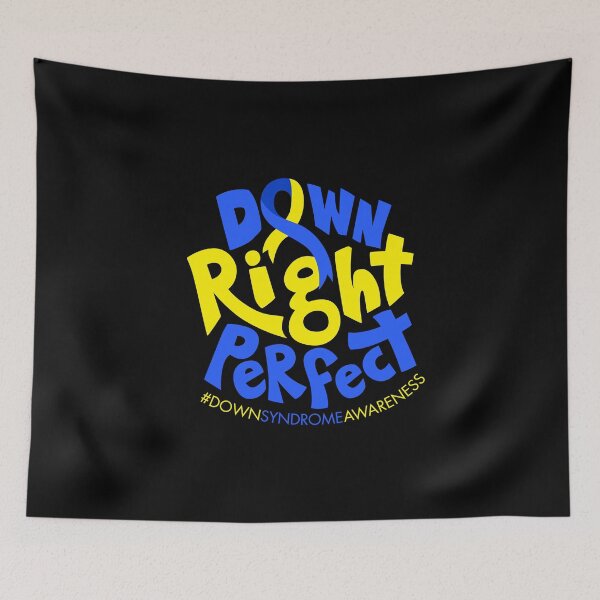 Item preview, Down Right Perfect Down Syndrome Awareness designed and sold by Grafik Traffik.