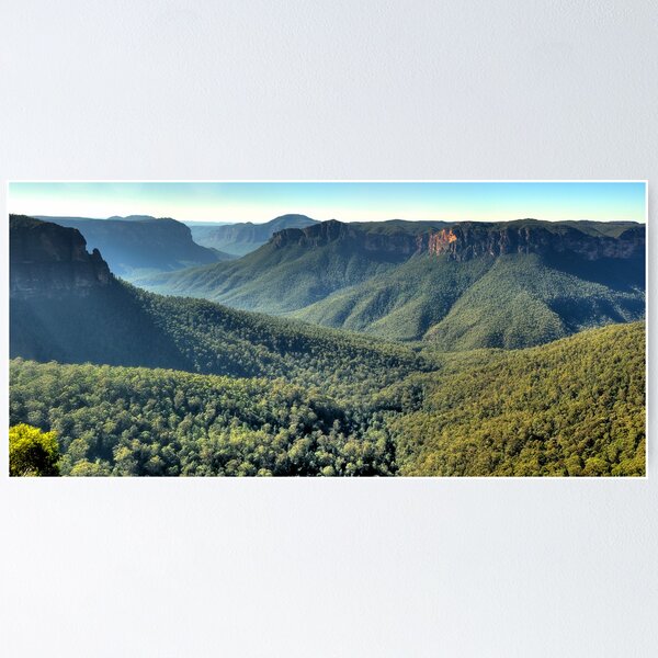 Item preview, Glory -Govetts Leap - Blue Mountains (25 Shot HDR Panorama) -The HDR Experience designed and sold by Salieri1627.
