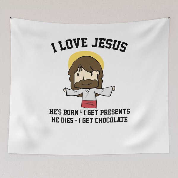 Item preview, Funny Easter I Love Jesus Joke designed and sold by hadicazvysavaca.