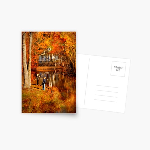 Item preview, Autumn - Gone Fishing designed and sold by Mike Savad Photography.