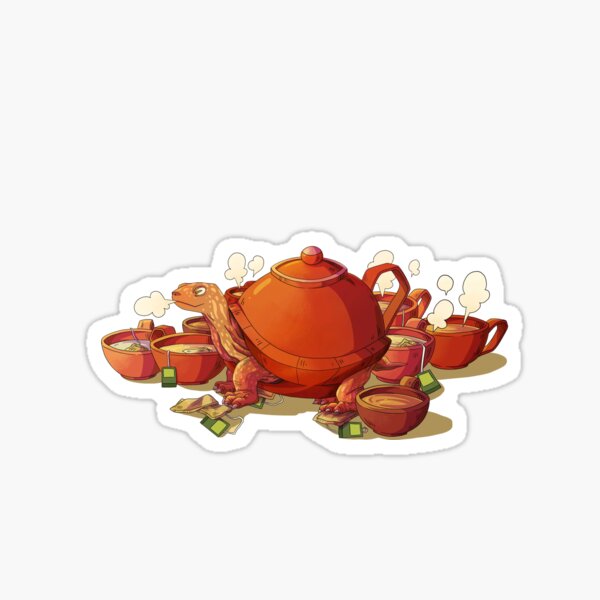 Teaturtle Sticker