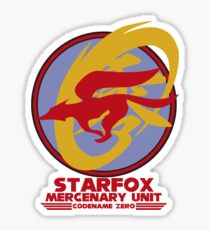Mercenary Unit - Starfox Sticker