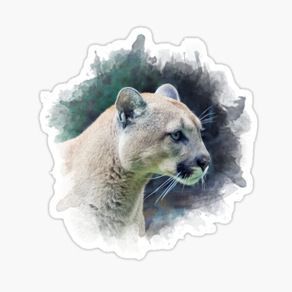 Vista previa del artículo con la obra «puma», diseñado y vendido por Pearcatprod.