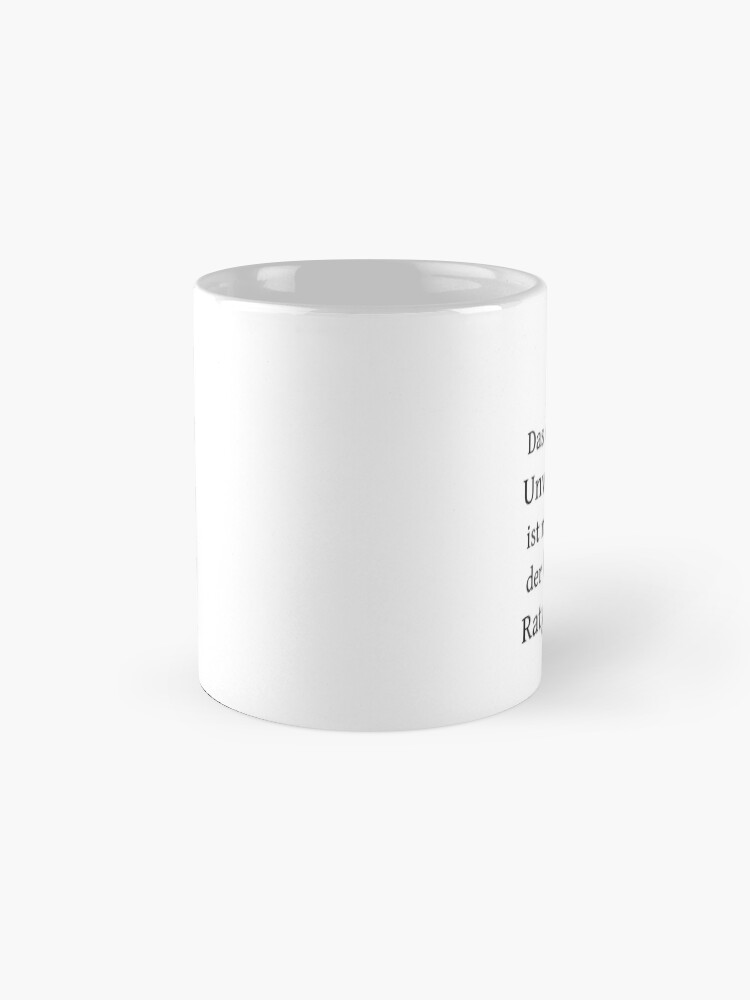 Alternate view of Smartypants Mug #1 (German) Mug