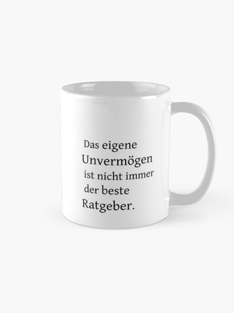 Alternate view of Smartypants Mug #1 (German) Mug