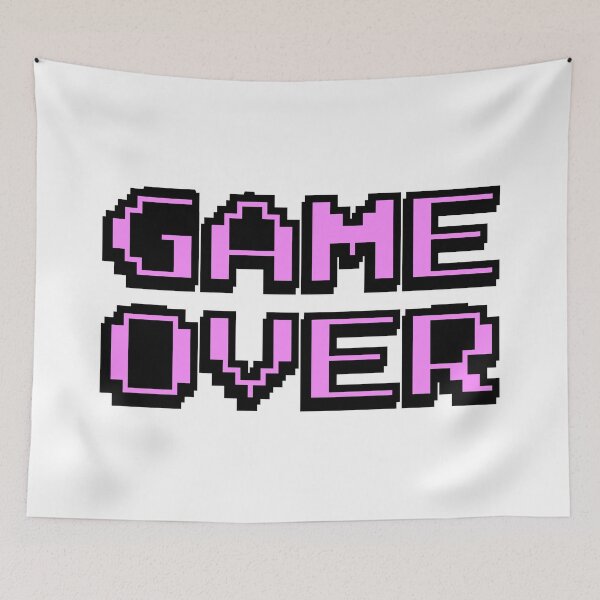 Item preview, Game Over Design designed and sold by emphatic.