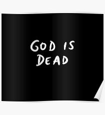 Nietzsche Gott ist tot Poster