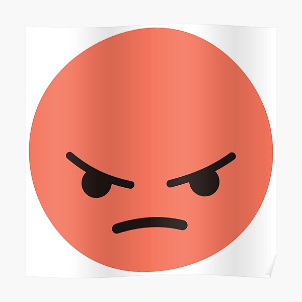 angry html face for facebook