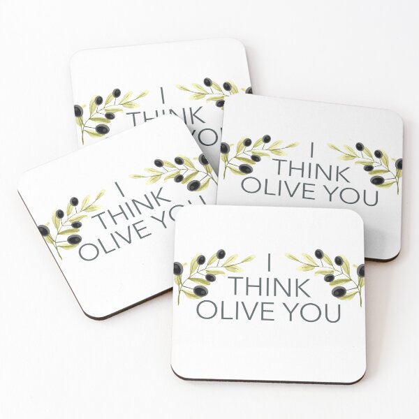 Item preview, I think Olive you - food pun designed and sold by bullshirter.