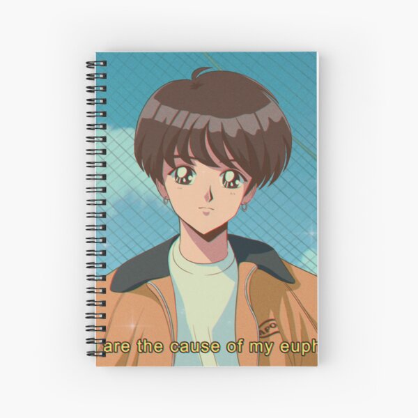 Euphoria Spiral Notebook