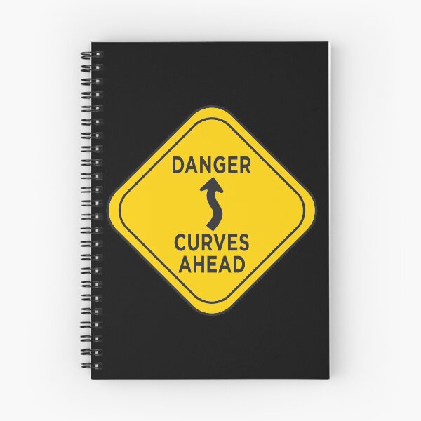 Item preview, Danger Curves Ahead designed and sold by Texterns.