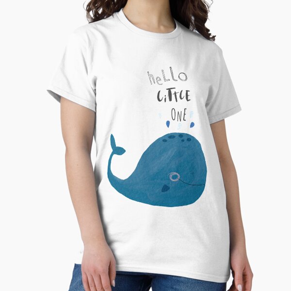Hello Little One (Blue) Classic T-Shirt