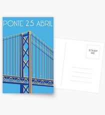 Ponte 25 Abril Postkarten