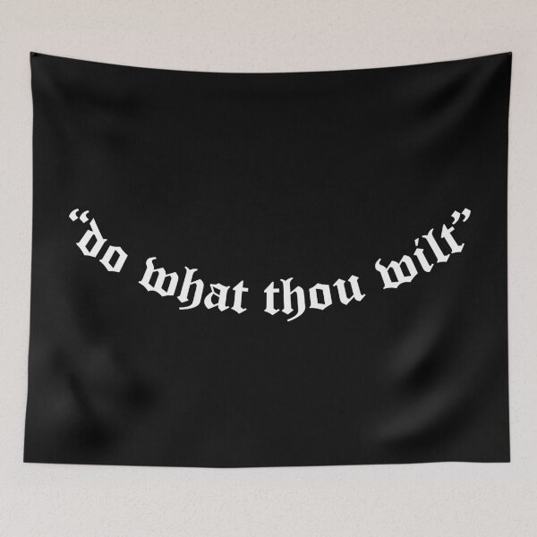 Item preview, do what thou wilt designed and sold by flatearthshop.
