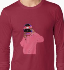Camiseta de manga larga rubia