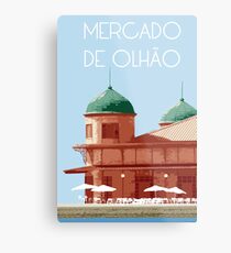 Mercado de Olhão Metalldruck