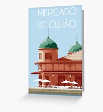 Mercado de Olhão Grußkarte