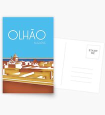 Algarve Olhão Postkarten