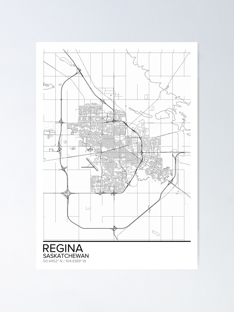 Regina Map HD Stock Images - Shutterstock