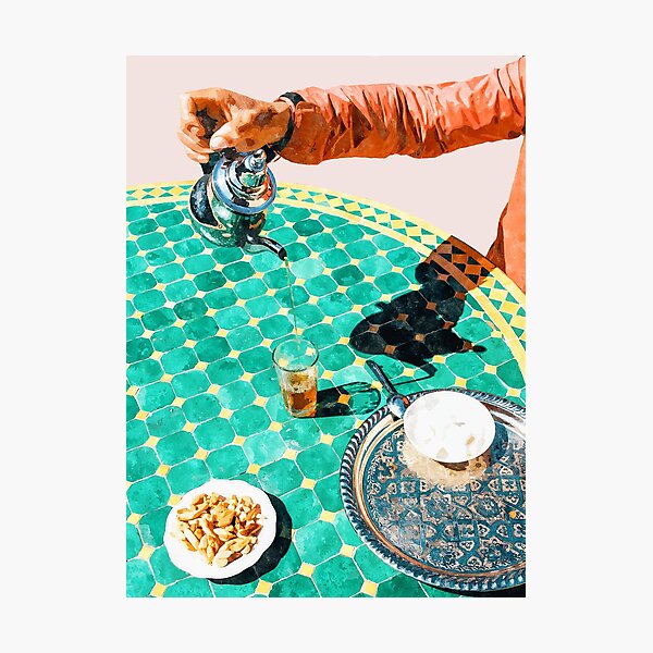 Chai #painting #digitalart Photographic Print