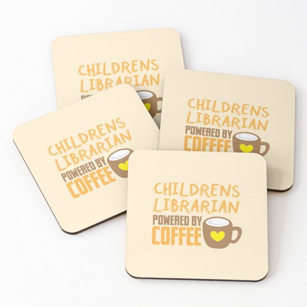 Item preview, Childrens Librarian powered by coffee designed and sold by jazzydevil.