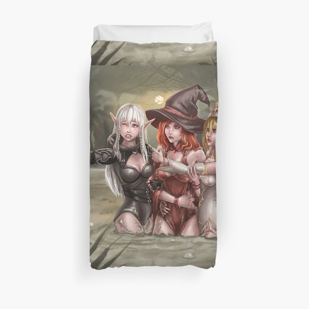 Quicksand Escape Duvet Cover