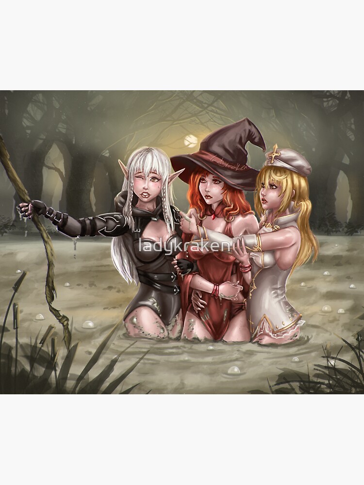 Quicksand Escape by ladykraken