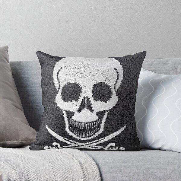 Item preview, leather stitched pirate skull  designed and sold by filippobassano.