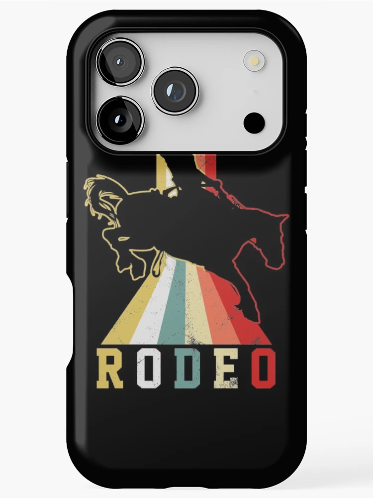 Thumbnail 1 of 4, iPhone Case, Bull Riding designed and sold by 4tomic.