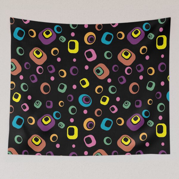 Item preview, Retro Multicolored Squares designed and sold by hatimelhag.