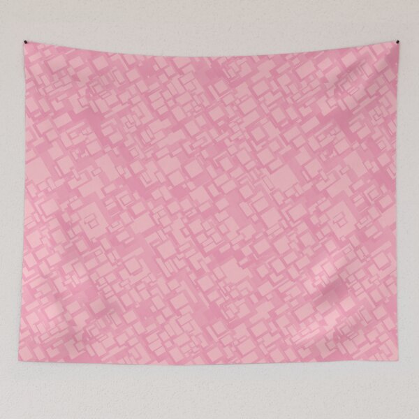 Item preview, Pink Squares Geometry designed and sold by hatimelhag.