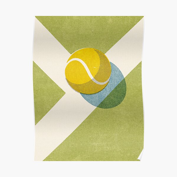 BALLS / Tennis (Grass Court) Poster