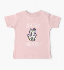 Niedlich - Einhornflüsterer - Einhornliebhaber Baby T-Shirt