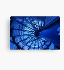 Tetraeder top staircase Canvas Print