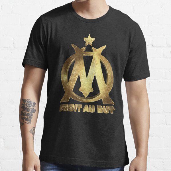 Olympique de Marseille Droit Au But 1899 Or T-shirt essentiel
