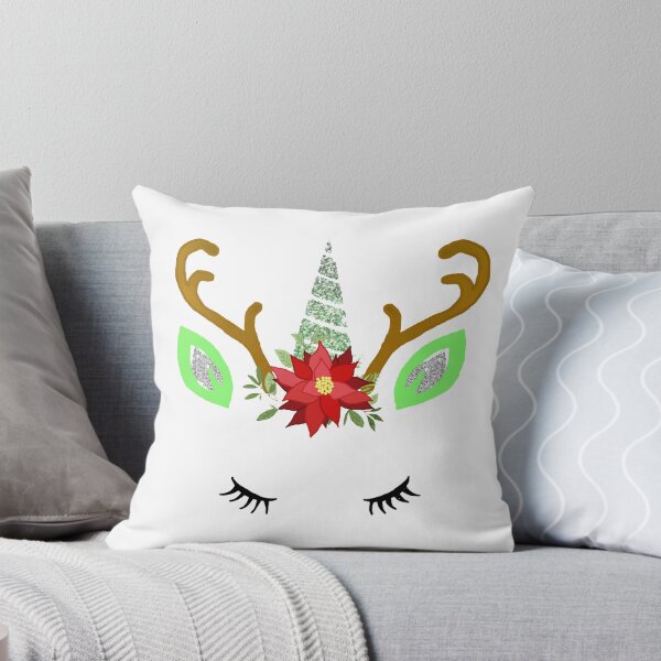 Item preview, Unicorn reindeer designed and sold by printingmotion.