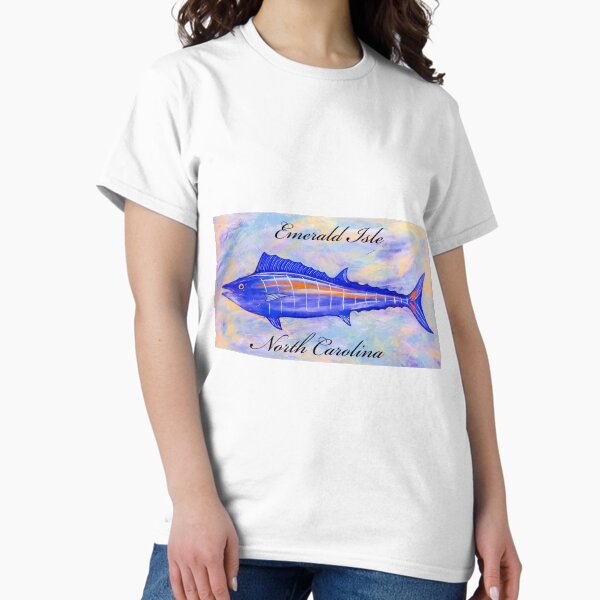 Vista previa del artículo con la obra «Emerald Isle NC Wahoo», diseñado y vendido por barryknauff.
