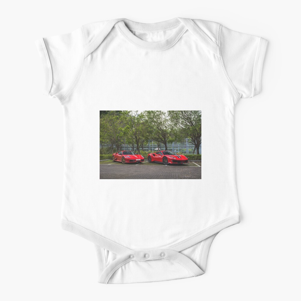 Ferrari 430 Scuderia 4 Pista Baby One Piece By Ricoliu Redbubble