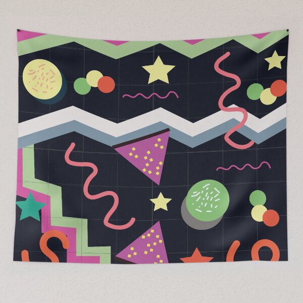 Item preview, Eighties Style Funtime Pattern designed and sold by MclaughlinGifts.